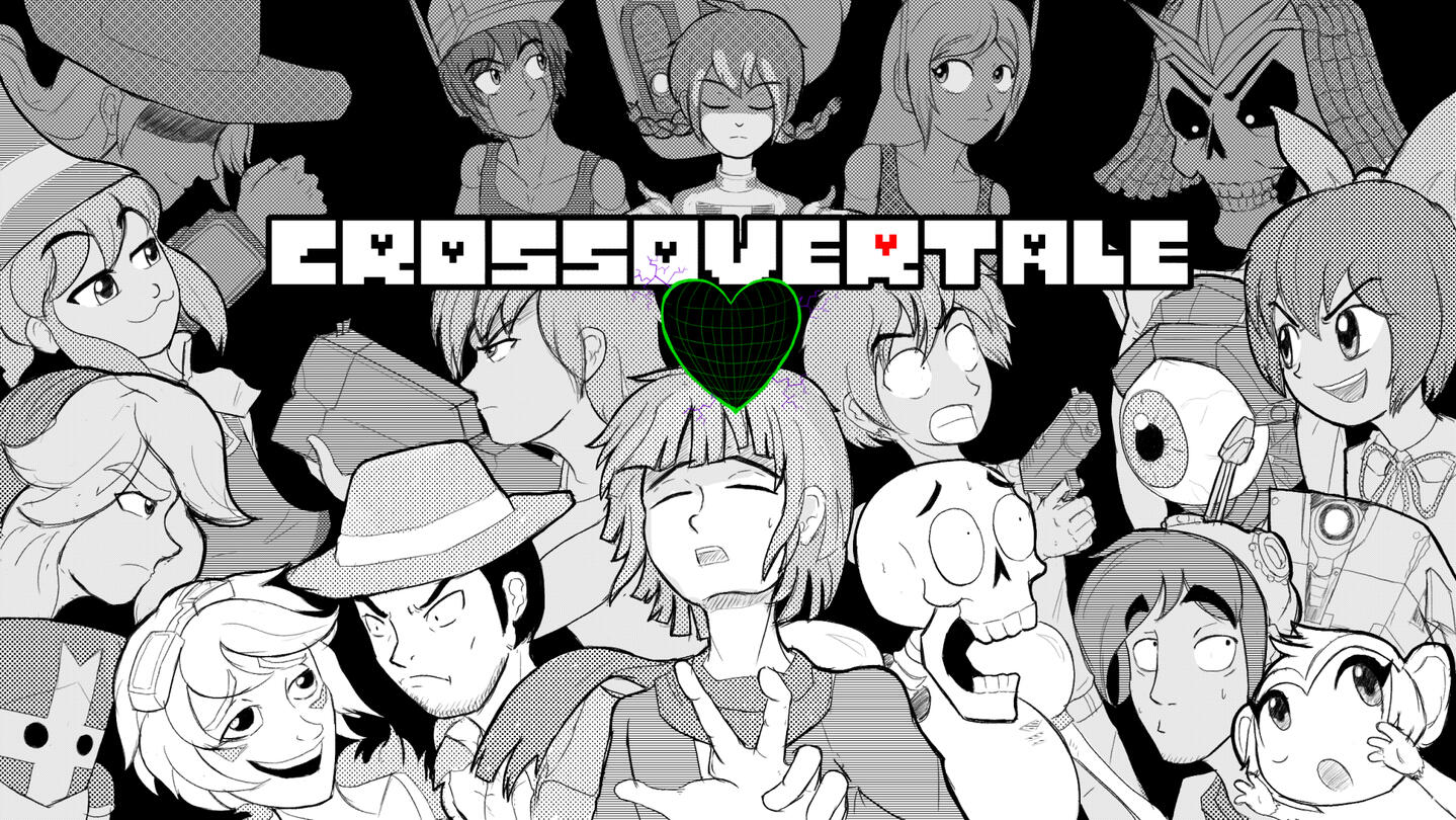 Thumbnail image for Crossovertale. A fangame project I am working with with a couple of friends