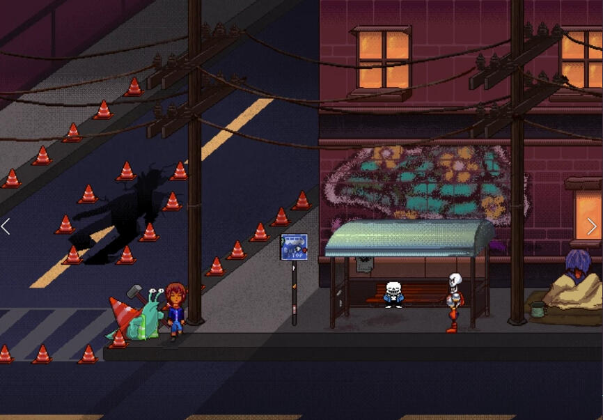 Thumbnail image for Crossovertale. A fangame project I am working with with a couple of friends